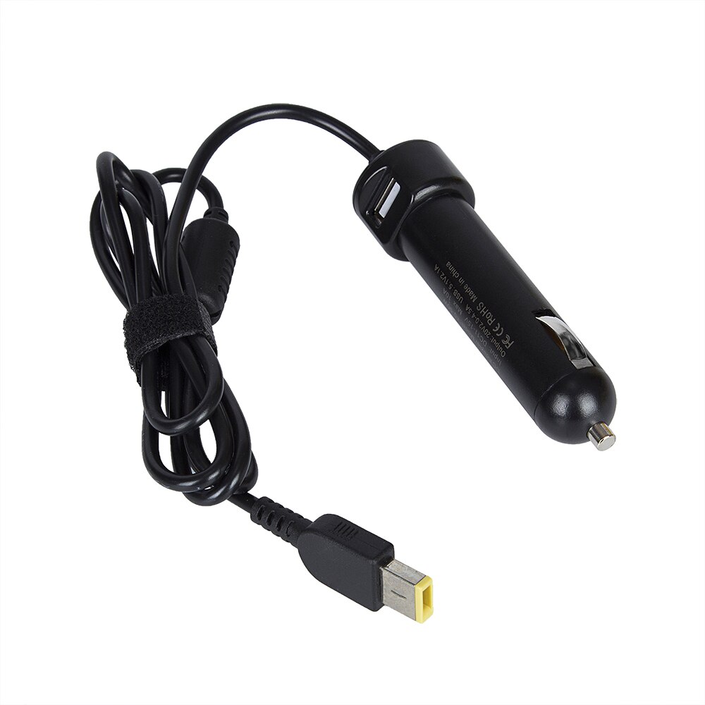 Car Charger voor Lenovo ThinkPad Laptop Power Adapter Oplader Snel Opladen DC Adapter Model 40-90 W