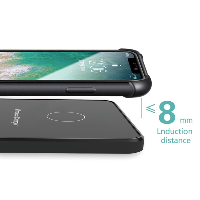 QI iPhone Charger Wireless 11 Pro 8 X XR XS Max 10W USB Apple Wireless Fast Charger Pad for iPhone Samsung Huawei Xiaomi