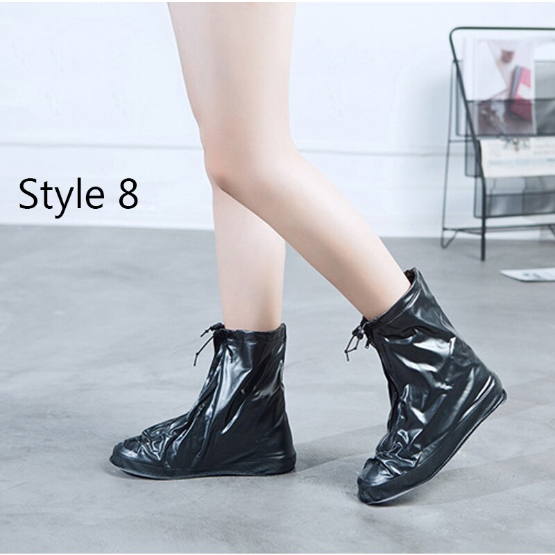 Sobrecalzados De Silicona Impermeables Unisex - Protección Para Zapatos Contra La Lluvia