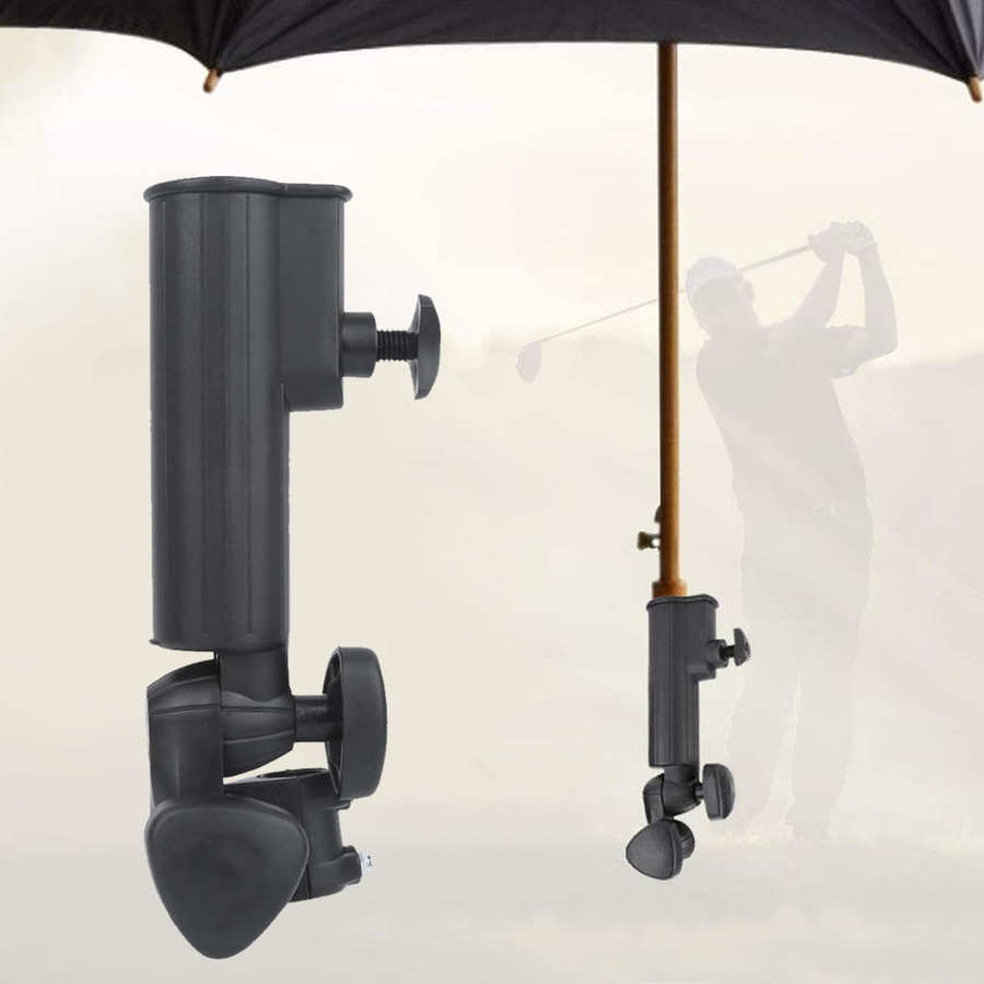 shengyi Kinderwagen, Paraplu, Kinderwagen, Kinderwagen, Parasol voor Peuter - Draagbare Stoelparasol voor Peuter Trolley, UV-bescherming Clip op Paraplu Wandelwagen voor Strandstoel Rolstoel, Zilver
