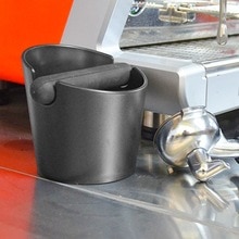 Knock Box-Conteneur de marc d'espresso, poubelle à benne, poudre coordonnante, résidus biseautés, accessoires Barista, outils de fabricant, E27  15