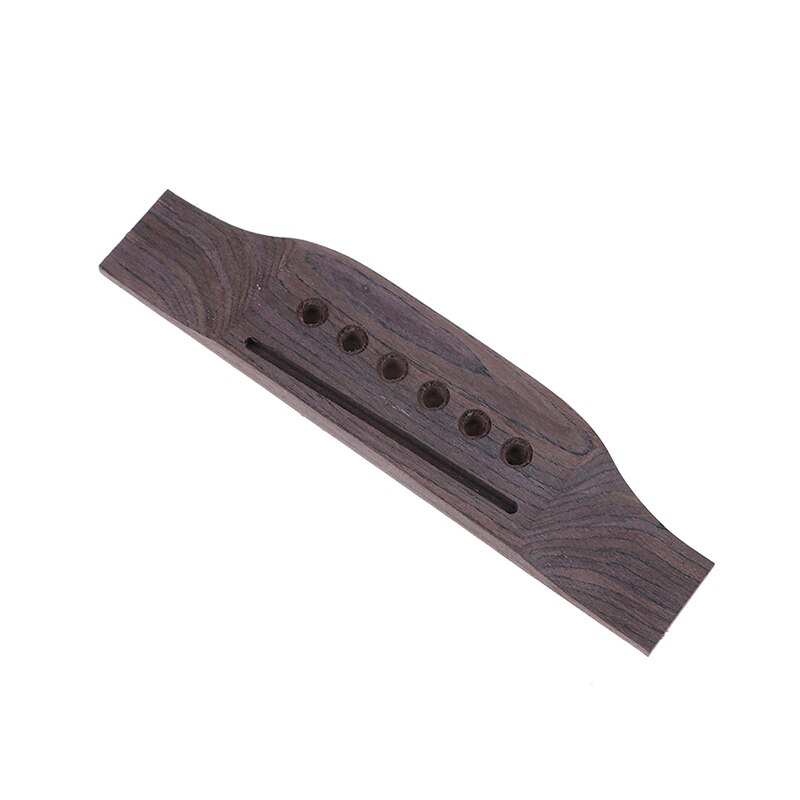 1Pc Gitaar Onderdelen Zadel Thru Gitaar Brug Voor Akoestische Gitaar Palissander Gitaar Toebehoren