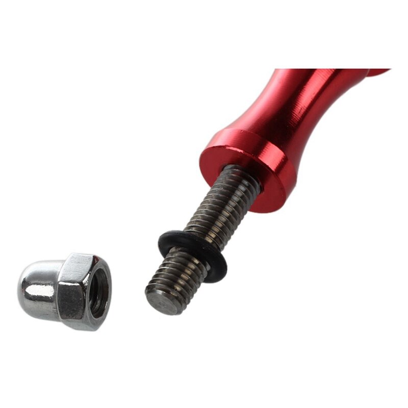 3x zubehörteile mit drehknopf-rändelschraube aus aluminiumlegierung und 360 ° drehbarem schwenkarm-montageadapter