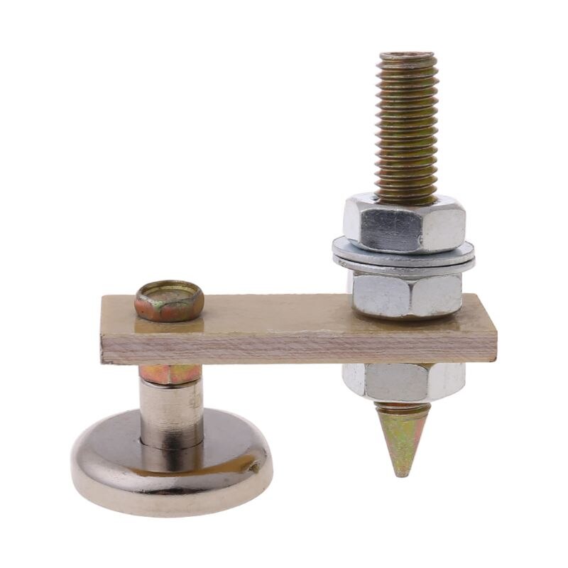 Strong Magnetic Ground Clamp Connector with Conductive Rod Stud for Welding J0PD