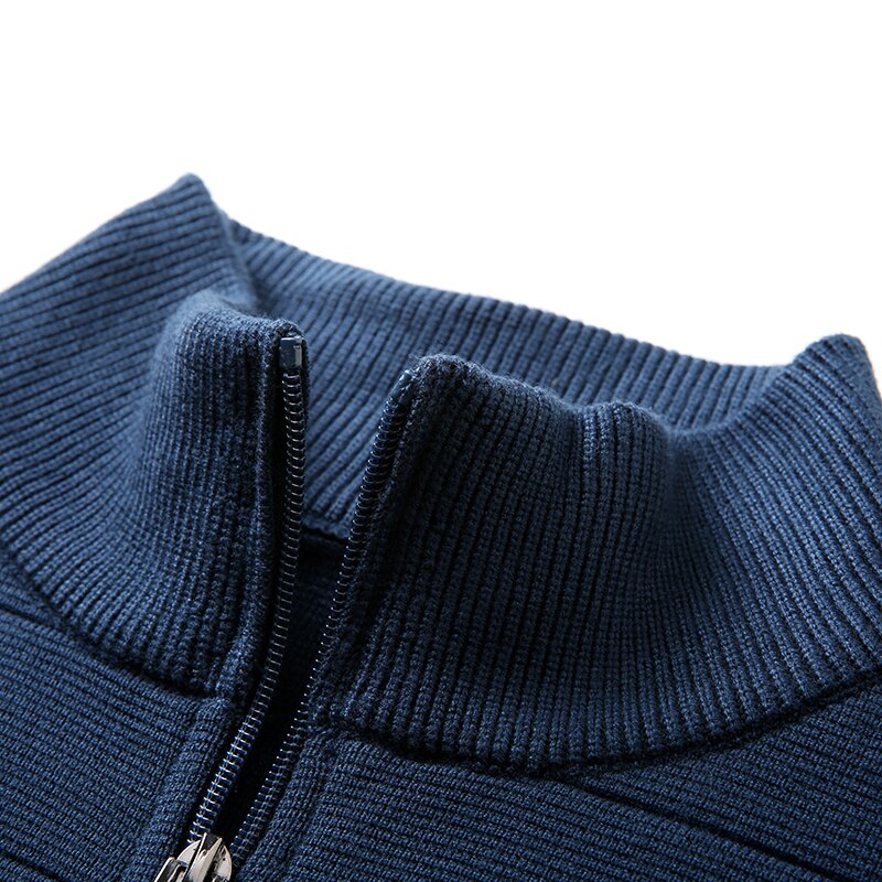 Windbreaker jakker herre mandarin krave cardigan street style trend overfrakke slim fit casual frakke herre tøj