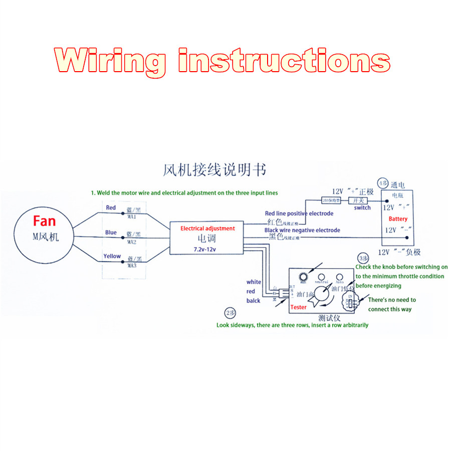 Car Electric Turbine Power Turbo Charger Brushless Hall-free Three-Phase Motor With DC12V 50A Supercharger Driver Controller