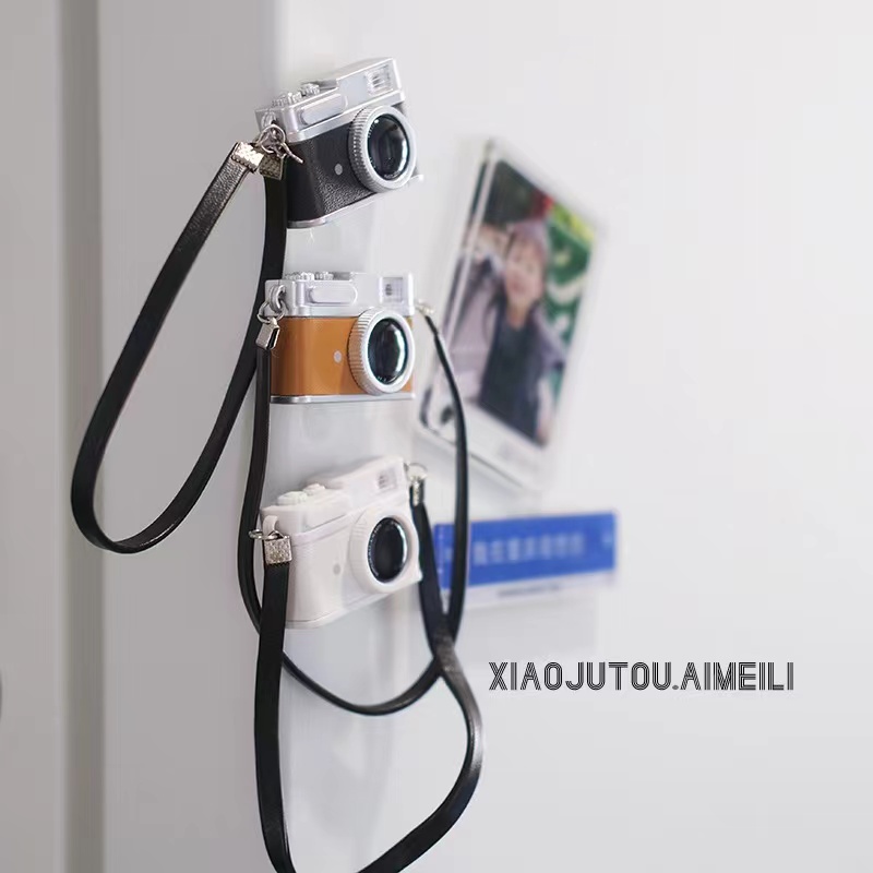 Camera Refrigerator Sticker Magnet 3D Three-dimensional Magnet Home Decoration