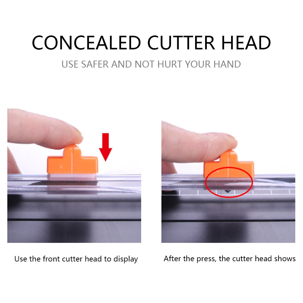 Paper cutter paper cutter portable plastic scrapbook paper cutter paper cutter office paper cutter A4 paper