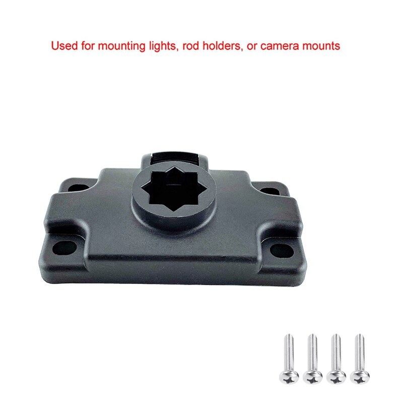 Inflatable Kayak Rod Holder Mount Base Boat Marine Sea Canoe Support Holder Pole Rack Fishing Tackle Rod Accessories