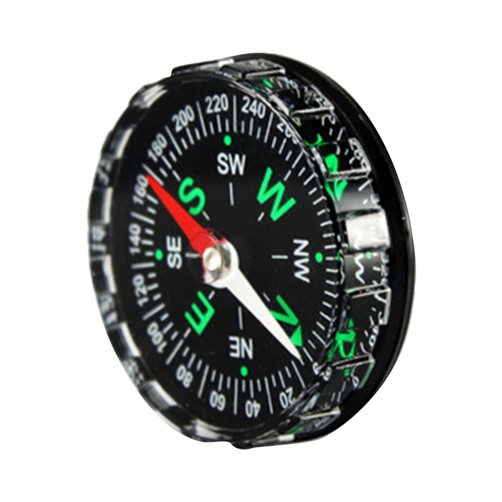 Compas simples compas lumineux voyage Camping bonne aide diamètre extérieur 4.5cm Mini voyage Camping boussole