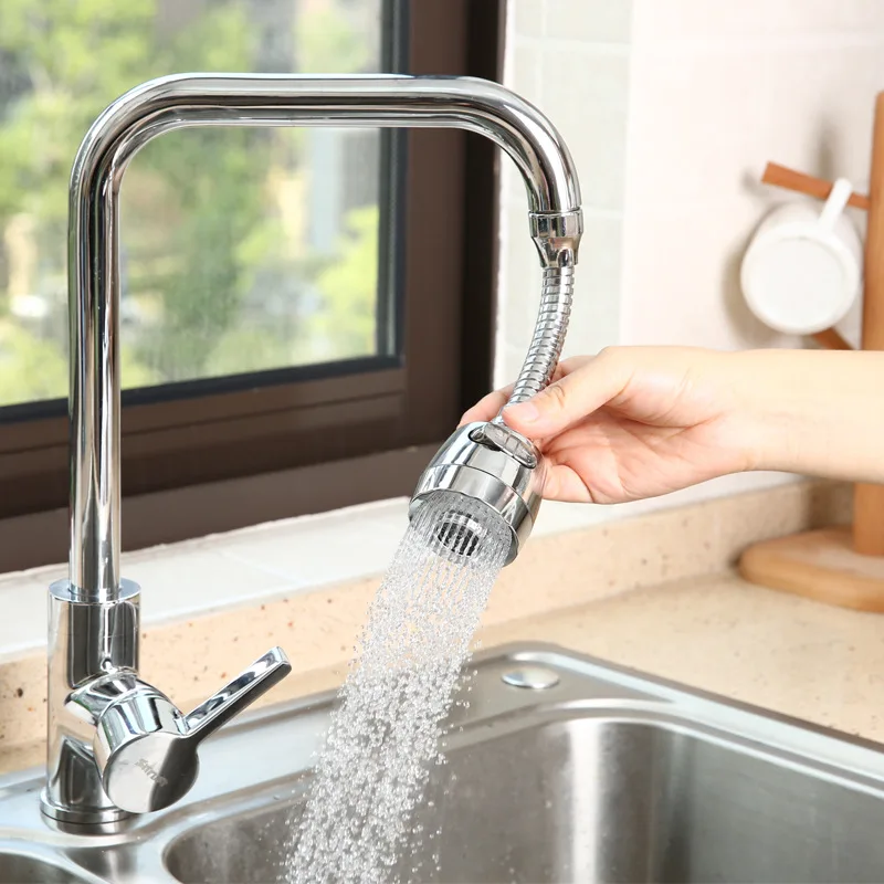 360 Universele Kraan Extender Beluchter Kraan Bevestiging Verlengbuizen Water Kraansproeier Keuken Gootsteen Accessoires