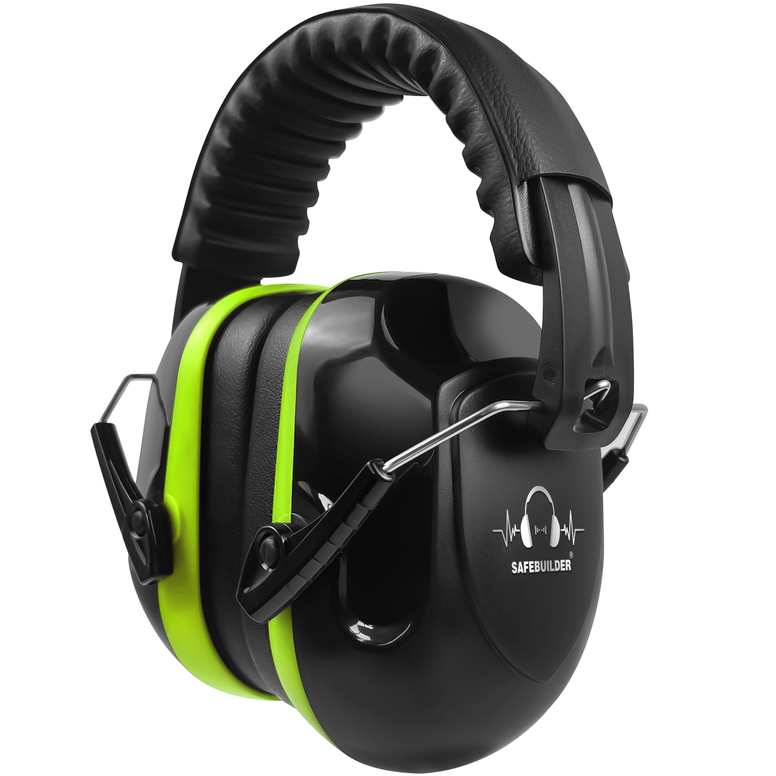 Ear Muffs Noise Reduction SNR 33dB Adjustable Lightweight Safety Earmuffs Sound Proof Noise Cancelling ANSI: WHITE