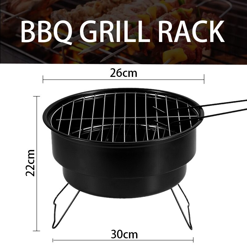 Parrilla de barbacoa portátil, horno de carbón para alimentos, estufa de barbacoa, horno de cocina, asador doméstico de Alcohol, herramientas con bolsa de transporte