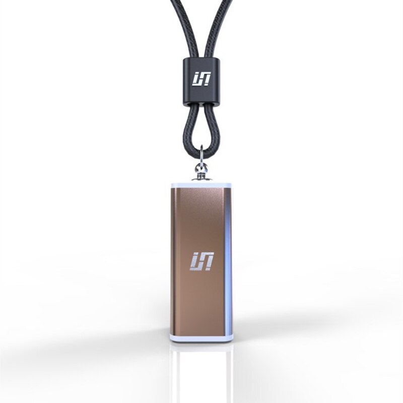 Draagbare luchtreiniger voor in de auto, ketting, mini draagbare usb-luchtreiniger, negatieve lon-generator, geluidsarme draagbare luchtverfrisser