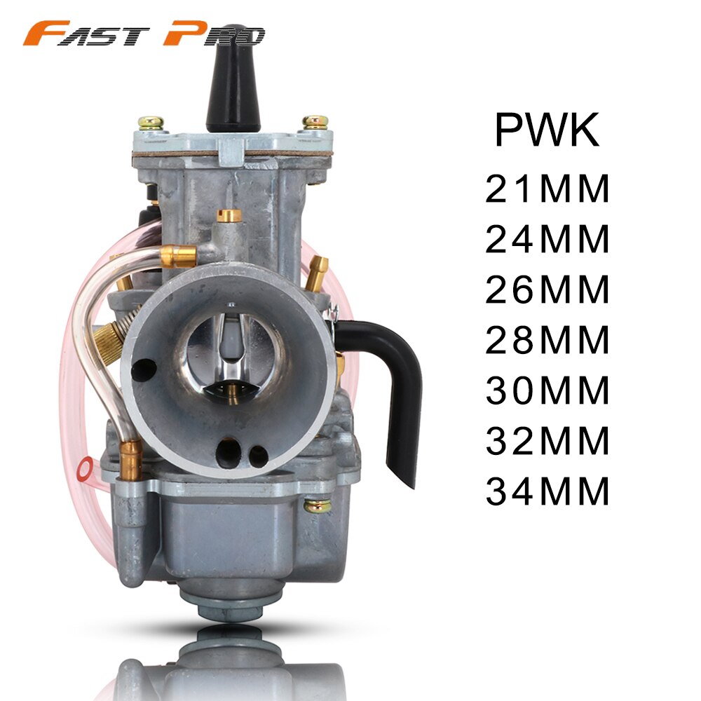 PWK21 Pwk 21 24 26 28 30 32 34 Mm Takt Motor Motorfiets Pwk Carburateur Met Power Jet Voor Racing moto Motocross