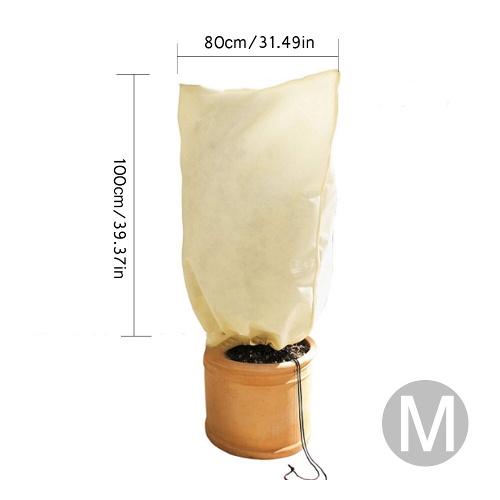 Warm Cover Tree Shrub Plant Cover Protecting Bag Frost Protection Yard Garden Winter Protection Against Shoots Crowns Protectors