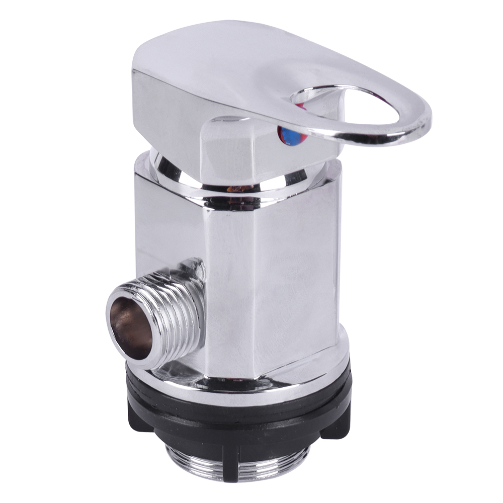 1 set husbilstillbehör husvagn kromad duschblandare med 12mm tryckanslutningar utlopp 1/2 " husbilsdelar