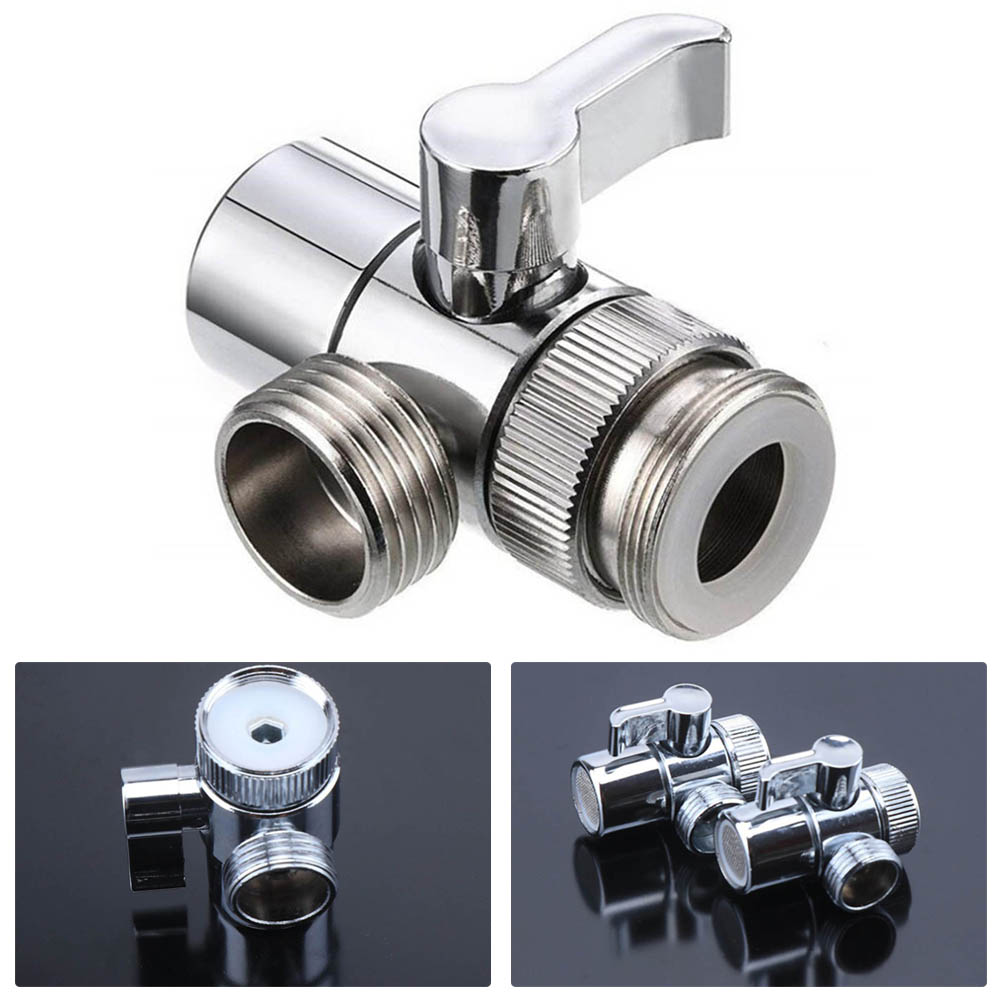 Adapter Faucet Valve Diverter Faucet Diverter Kitchen Sink Splitter Water Tap Connector Diverter Valve Faucet Adapter