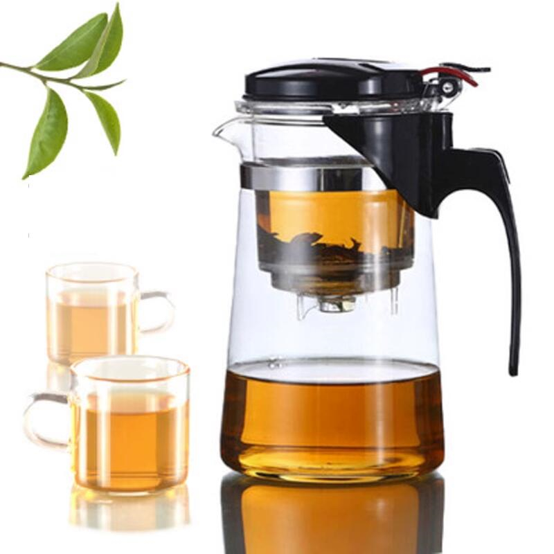 Heat Resistant Explosion-Proof Glass Teapot 500ml 750ml 1000ml Jug Water Bottle Household Canteen Coffee Pot for Kitchen