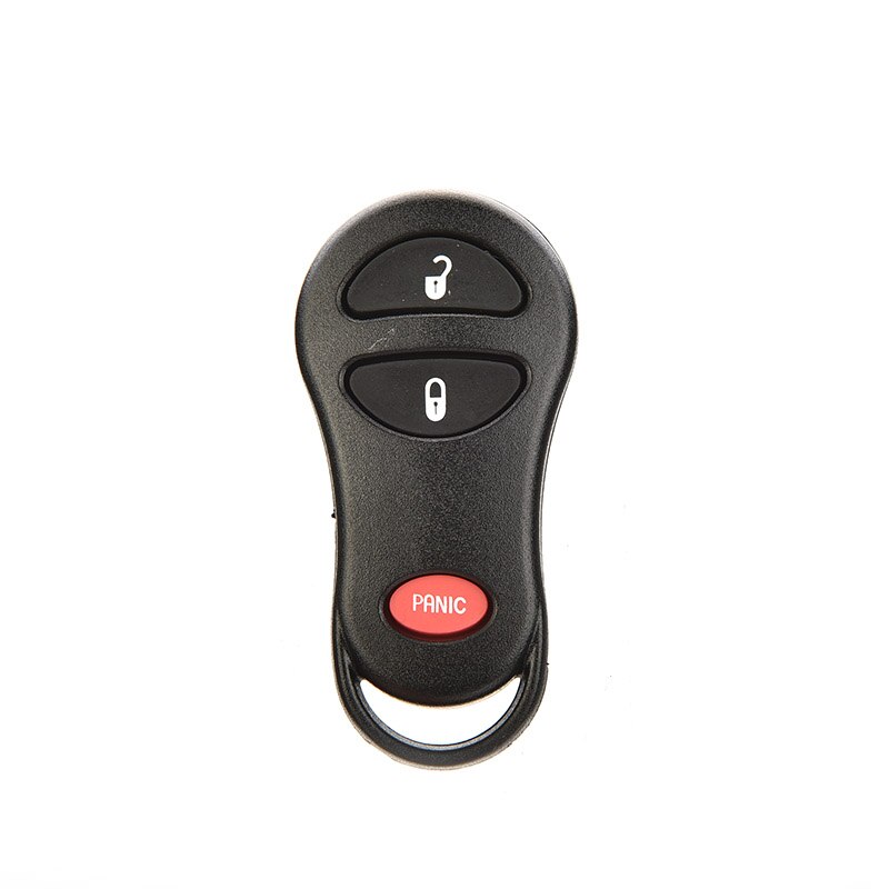 2 Button + 1 Panic Keyless Remote Case Fob For Chrysler Voyager PT Cruiser For Dodge Ram Dakota Durango Jeep Cherokee