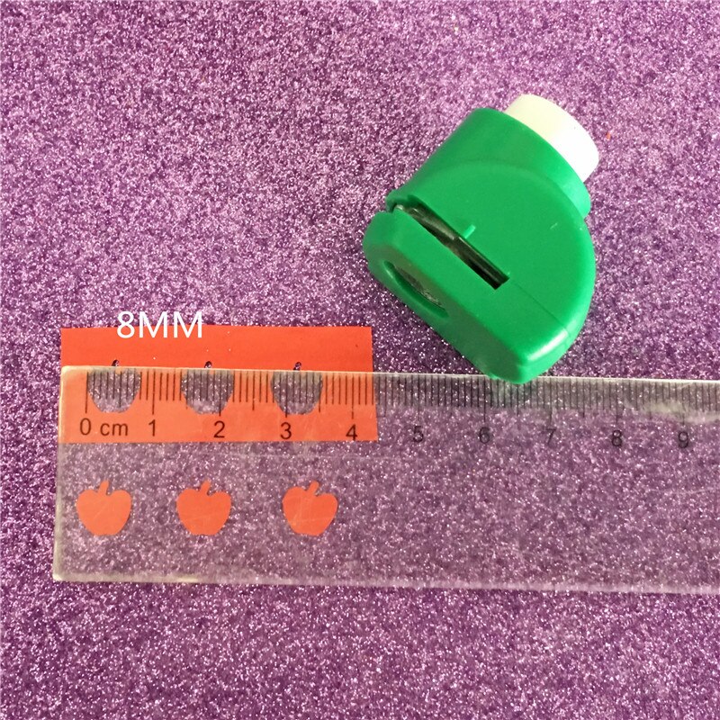 3/8 inch Apple craft punch DIY hole puncher Kids scrapbook paper cutter scrapbooking fruit stoten Embossing apparaat