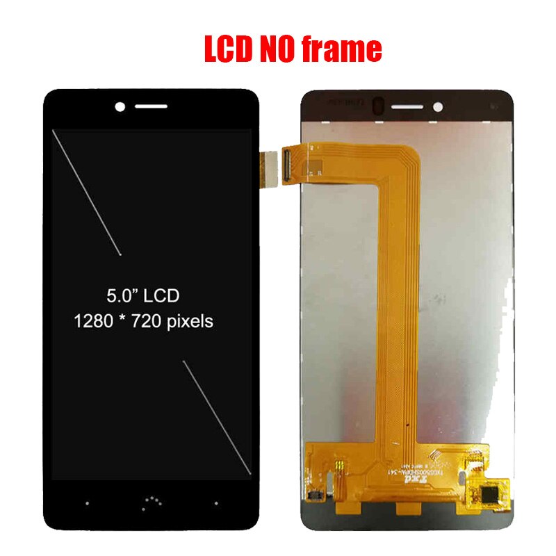 Para BQ Aquaris U/U Lite montaje de pantalla LCD con tapa delantera touch glass, para BQ Aquaris U Plus con piezas de reparación pantalla LCD