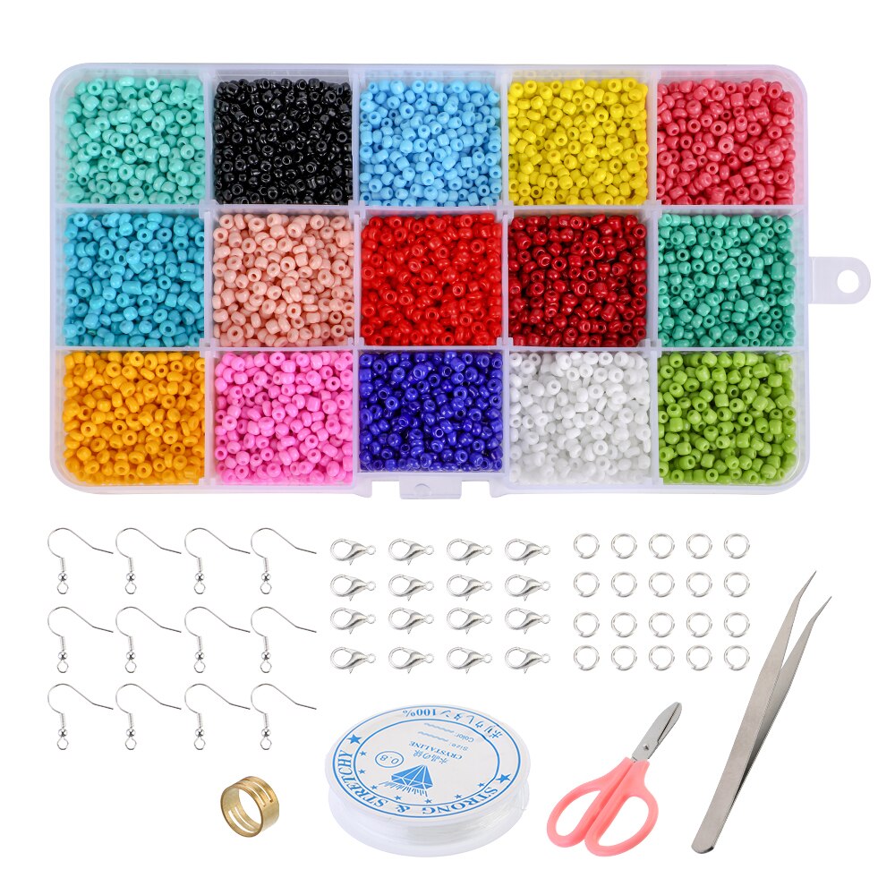1 sett bokstavperler sett smykkeperler sett glassfrøperler akrylbokstavperler passer til gjør-det-selv-smykker å lage armbånd halskjede rekvisita: Mørk grå