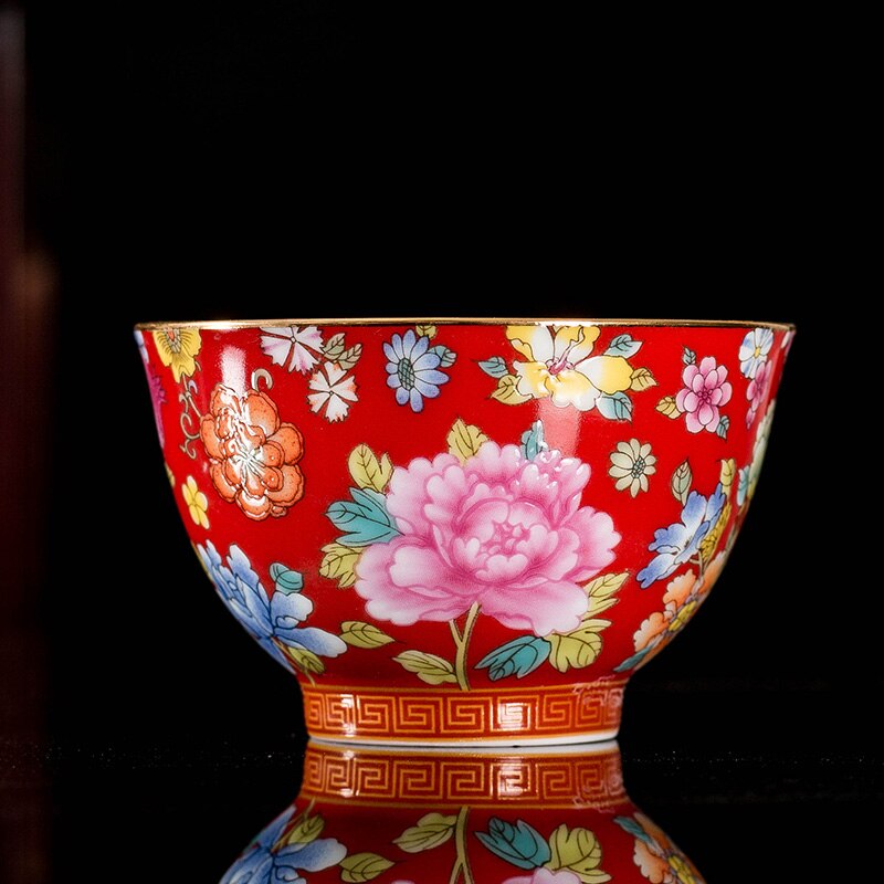 TANFEI Juego De Té Tradicional De Ceráica China, Juego De Té Para