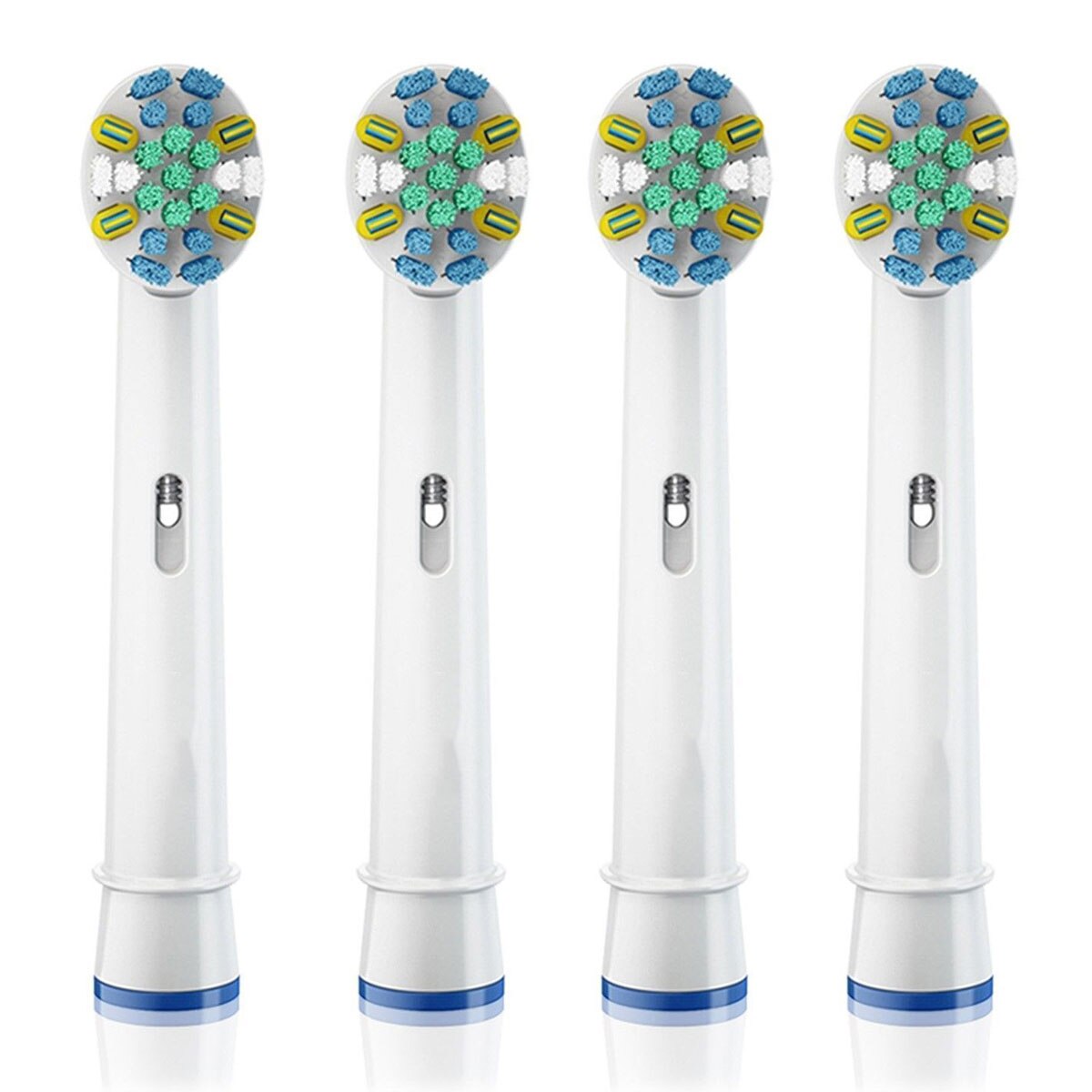 EB50 EB20 Dual Clean Opzetborstels Voor Oral B D12 D16 D100 Cross Actie Floss Action Elektrische Tandenborstel Heads zwart: EB25