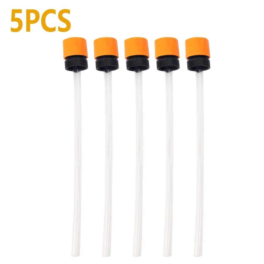 Conectores de manguera elástica, adaptador de lavadora a presión para botella de plástico, tubería de agua, succión, accesorios de lavado de coche, 1-10 Uds.: Oro