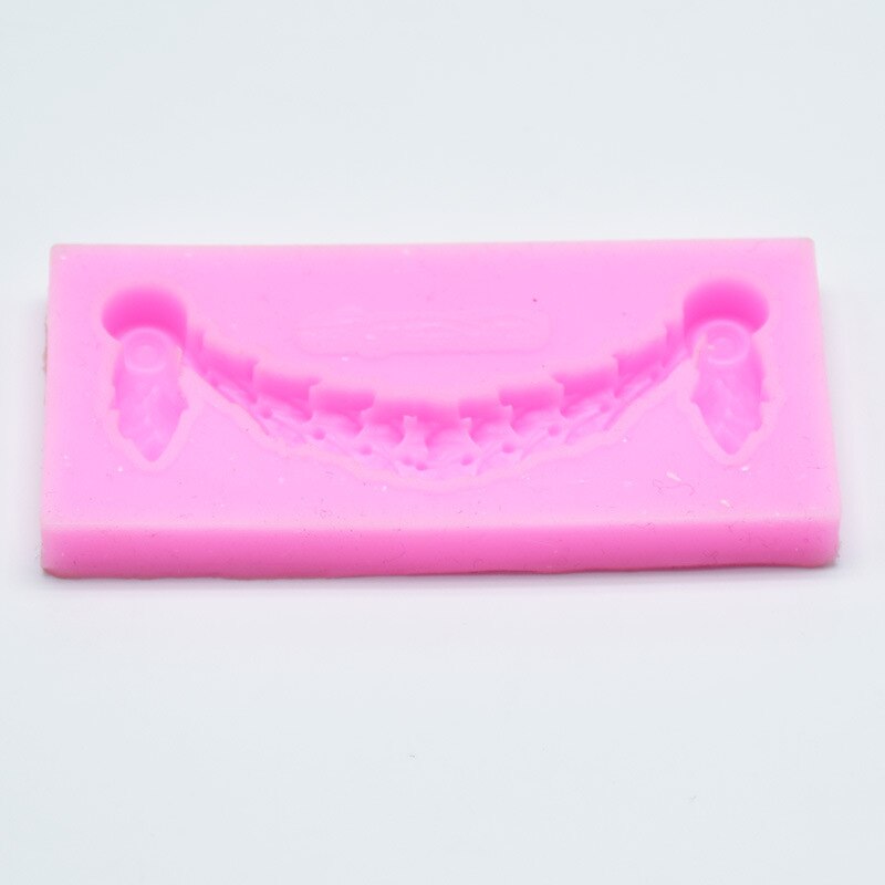 1 piece Border Cake Border Silicone fondant mold 3D Craft Relief cake decorating chocolate durable long time use kitchen tools