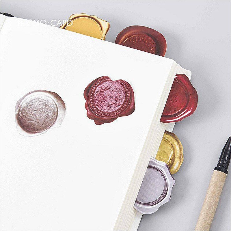 1PCS Shine Seal of Seal Washi Tape Basic Color Paper Washi Tape Adhesive Tape Scrapbooking Sticker Label Masking Tape