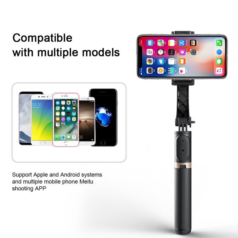 Handheld Gimbal Stabilizer Mobile Phone Bluetooth Selfie Stick Gimbal Holder Selfie Stand For iOS/Android phone