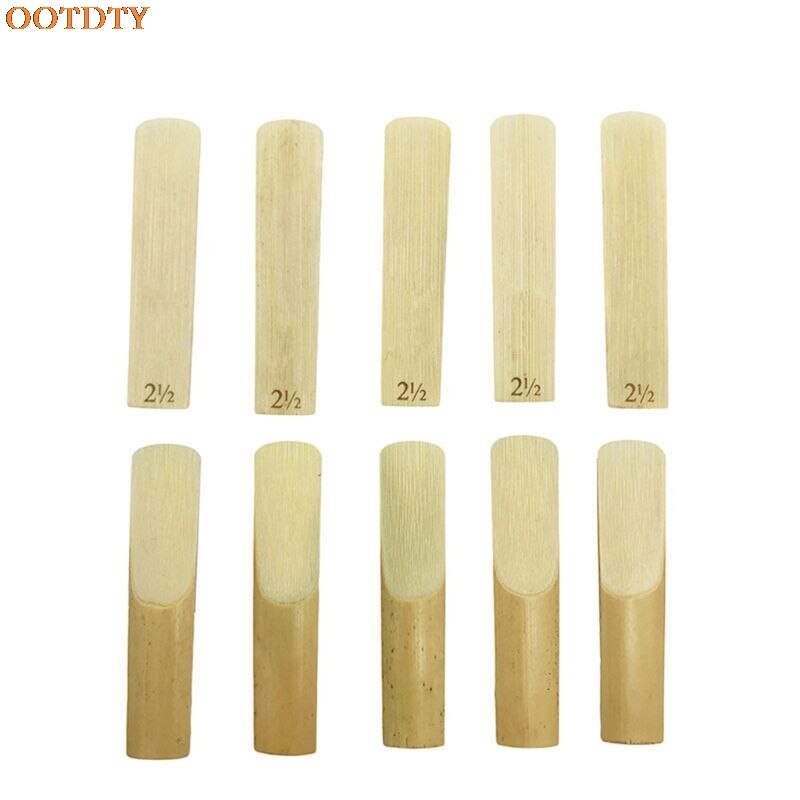 10 stuks/set alt/sopraan/tenorsaxofoon rieten sterkte 2.5 bb klarinet riet