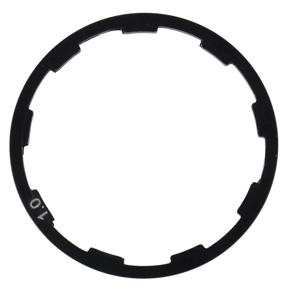 Bicycle Grooved Hub Washer MTB Bottom Bracket Spacers Flywheel Cassette Gasket Road Bike Freehub Washer 1/1.5/2mm 10S 11S