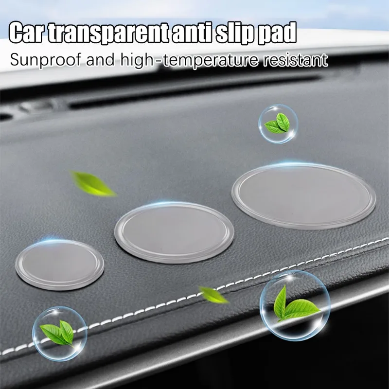 Tappetino antiscivolo Ornamenti per auto Tovaglietta per auto consolle centrale Cruscotto Telefono cellulare Adesivo fisso in silicone Resistente alle alte temperatura