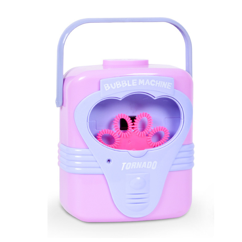Neue niedliche lustige Frosch automatische blasiert Maschine Gebläse Hersteller Party Sommer draussen-Spielzeug für freundlicher und: Rosa