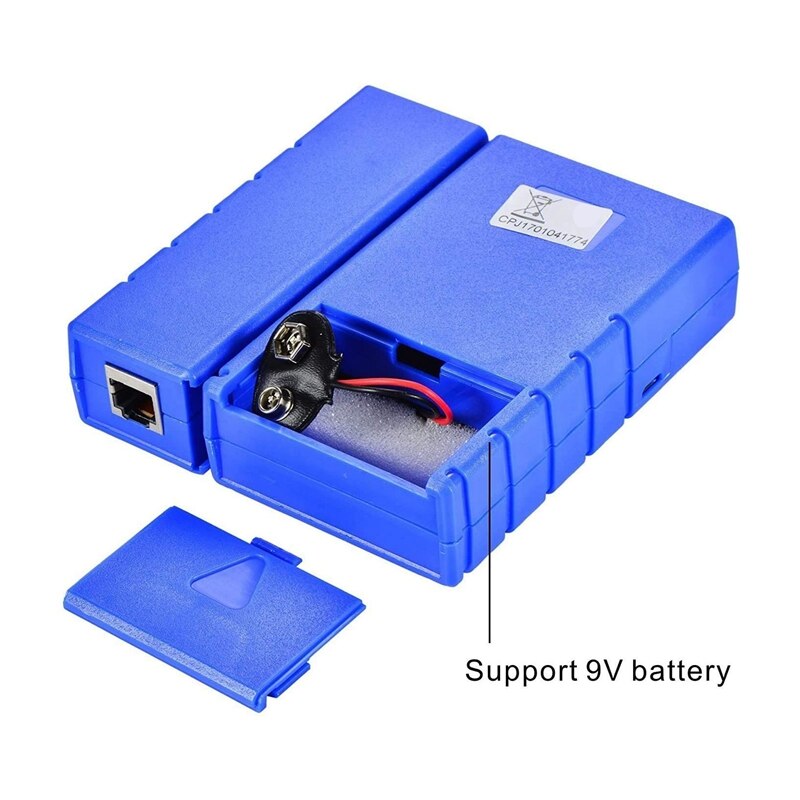 Cable Tester RJ45 RJ11 Test Tool Ethernet Telephone Network Anti-Burn Multifunction Cable Test Detector Tool