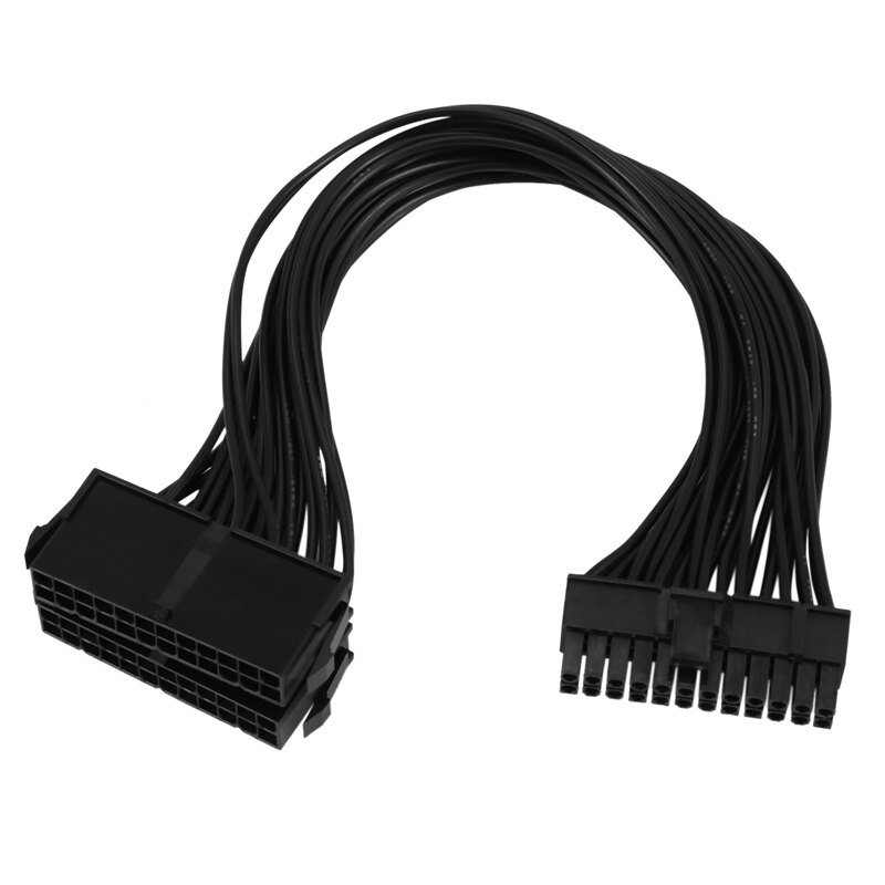 Power Supply Splitter, Dual PSU Cable Adapter 24 Pin 20+4 Pin ATX Motherboard Adapter Extension Cable Dual 24-Pin Mining Adapter