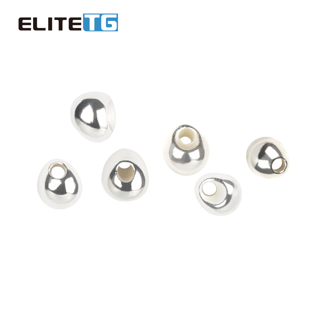 Elite TG 200 STKS 2,3 mm-3,8 mm veelkleurige kralen off-set wolfraam kralen traanvorm jig off kralen vissen vliegbindset vissen lokken: 120Mm / Rood