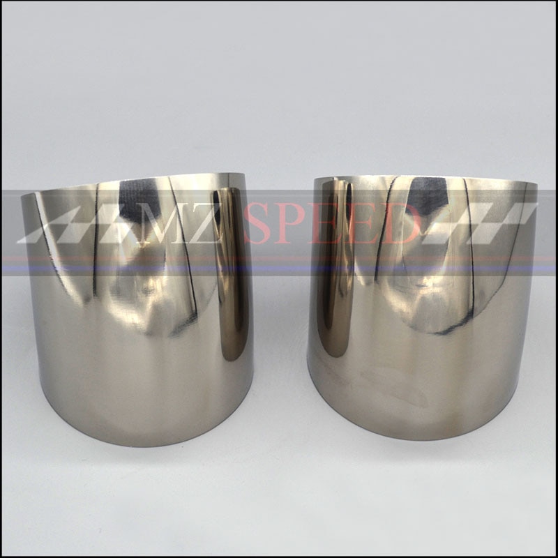 51mm 57mm 63mm 76mm OD Sanitary Butt Weld 45 Degree Elbow Bend Pipe 304 stainless steel car exhaust pipe muffler welded pipe