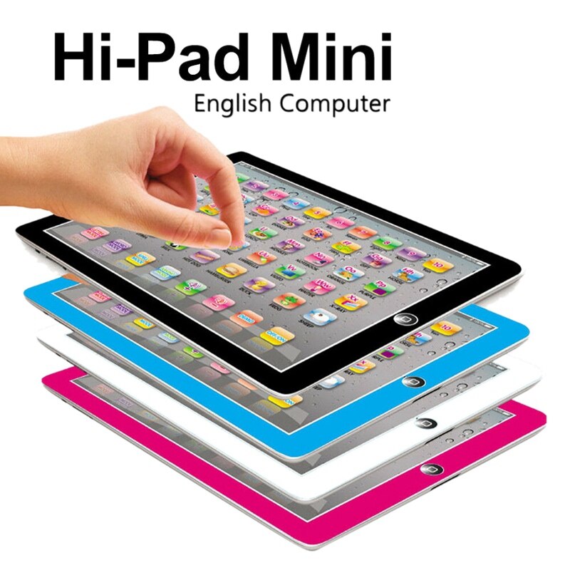 Bebê mesa tablet brinquedos educativos crianças para 1-6 anos criança aprendizagem inglês presente (cor ran)