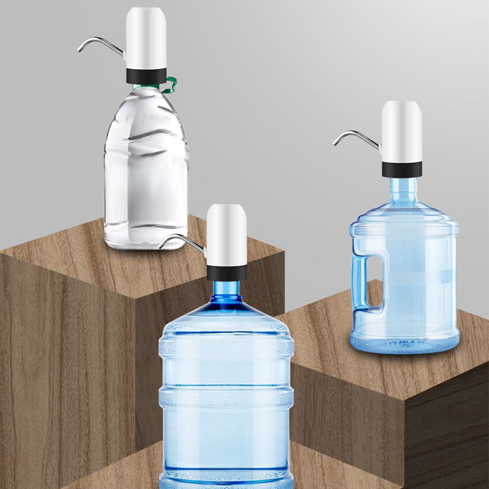 Automatic Water Dispenser Bottled Water LED Wireless Water Dispenser Electric Water Pressure Water Dispenser USB Household