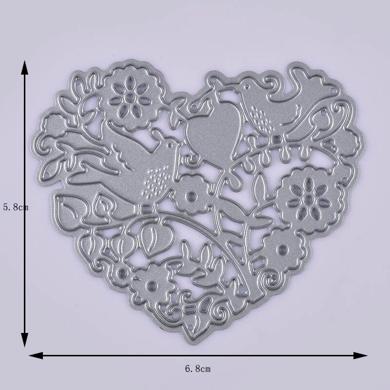 Hart Frames metalen stansen sterft scrapbooking embossing map pak voor big shot snijmachine