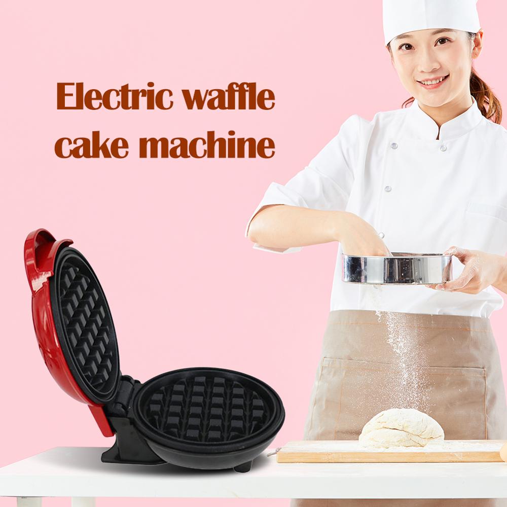Multifunktionel elektrisk vaffelmaskine opvarmning stegning bagning omelet bbq grill morgenmad maskine brød bagemaskine