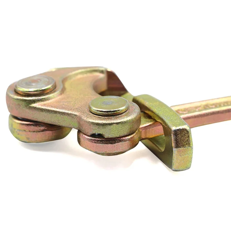 0.5Ton Wire Rope Jaw Clamp Multifunctional Electricity Cable Grip Pulling Non-Slip Haven Mini Tightening Tool Carbon Steel