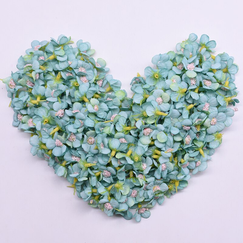 Mini flores artificiales de seda con cabeza de margaritas multicolor, guirnalda DIY, tocado, corona, álbum de recortes, decoración de boda para el hogar, 50 piezas: F20