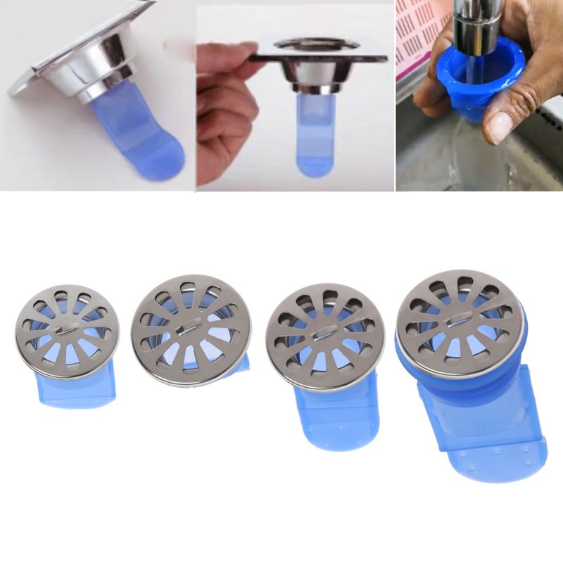 Drain Backflow Preventer One Way Valve for Pipes Tubes Bathroom Floor Drain Seal X7YF