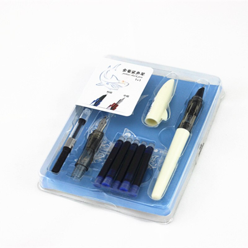 2 stücke Feder 5 stücke Blau tinte jinhao Serie Süssigkeit Farbe Brunnen Stift farbe serie neue Auflistung brunnen stift: K
