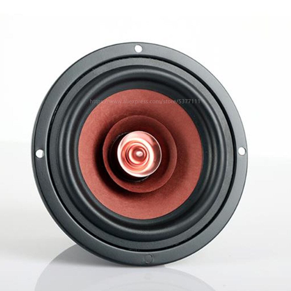 2 Stks/partij 4 Inch Full Range Monitor Bullet Speaker Hifi Woofer Tweeter Met Aluminium 2 Layer Kapton Kegel